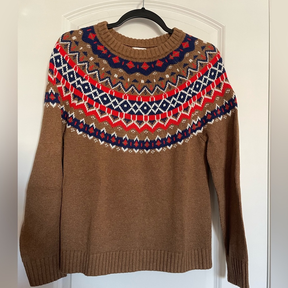 ❤️ J Crew brown sweater